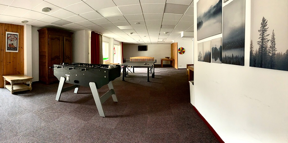 Salle de jeux - résidence